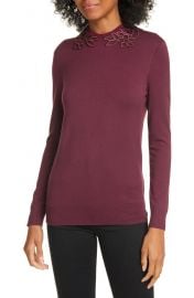 Ted Baker London Azaleo Embellished Neck Sweater   Nordstrom at Nordstrom